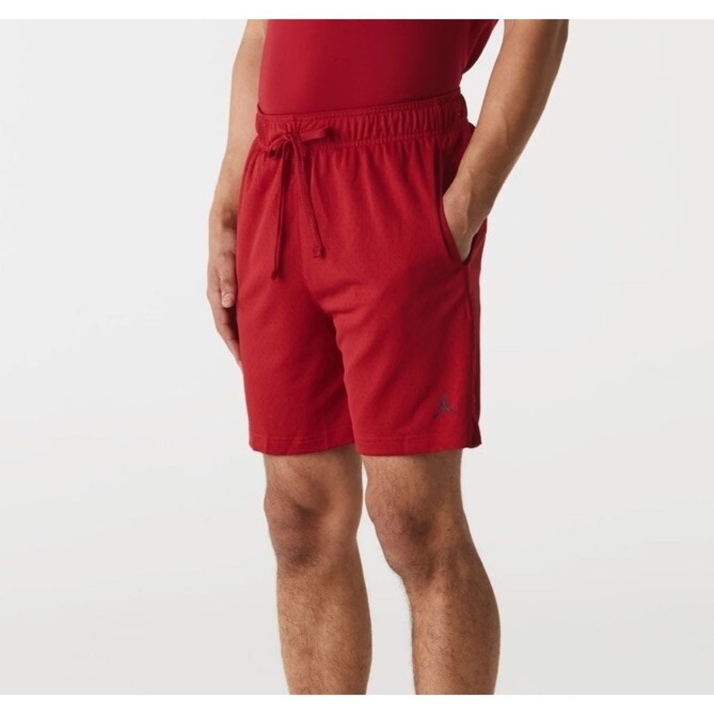 NIKE Air Jordan Dri-FIT Sport Mesh Shorts Red Men's Size M *NEW* FN5816-687